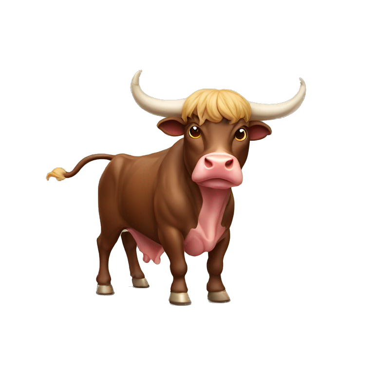 Spanish fighting bull emoji