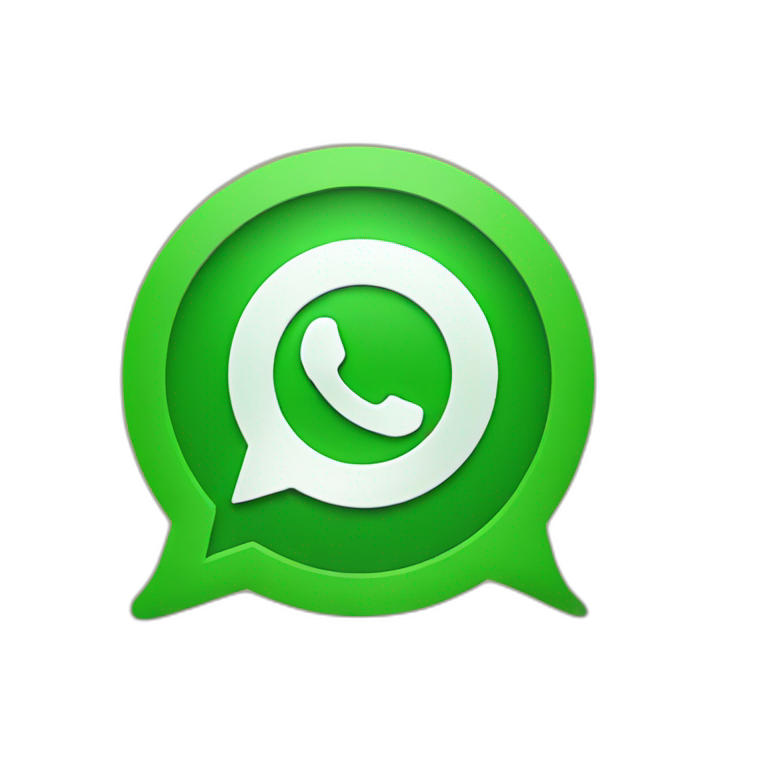 whatsapp logo emoji