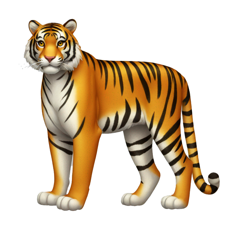 Tiger fullbody emoji
