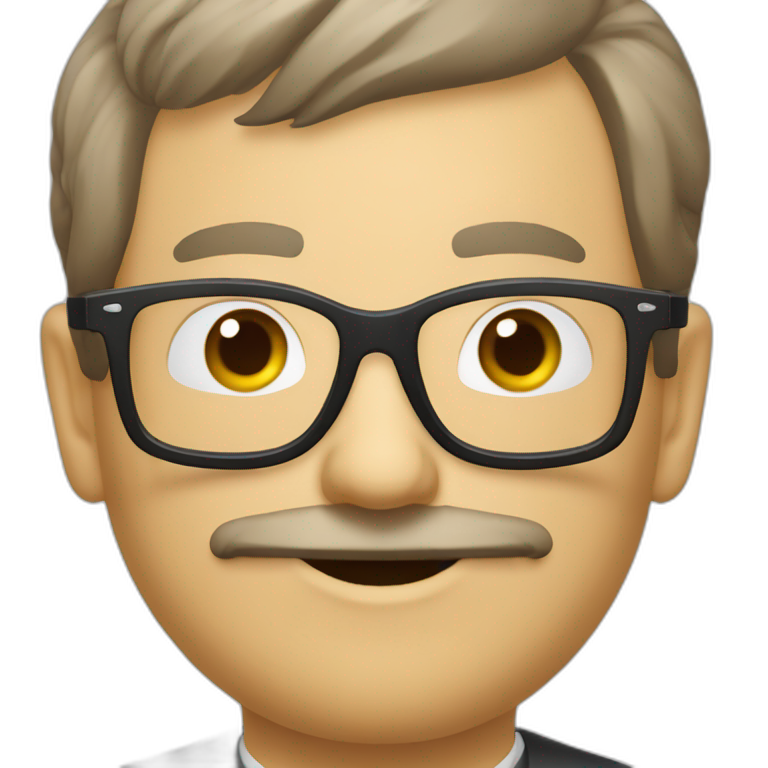 monsieur le maire lunettes emoji