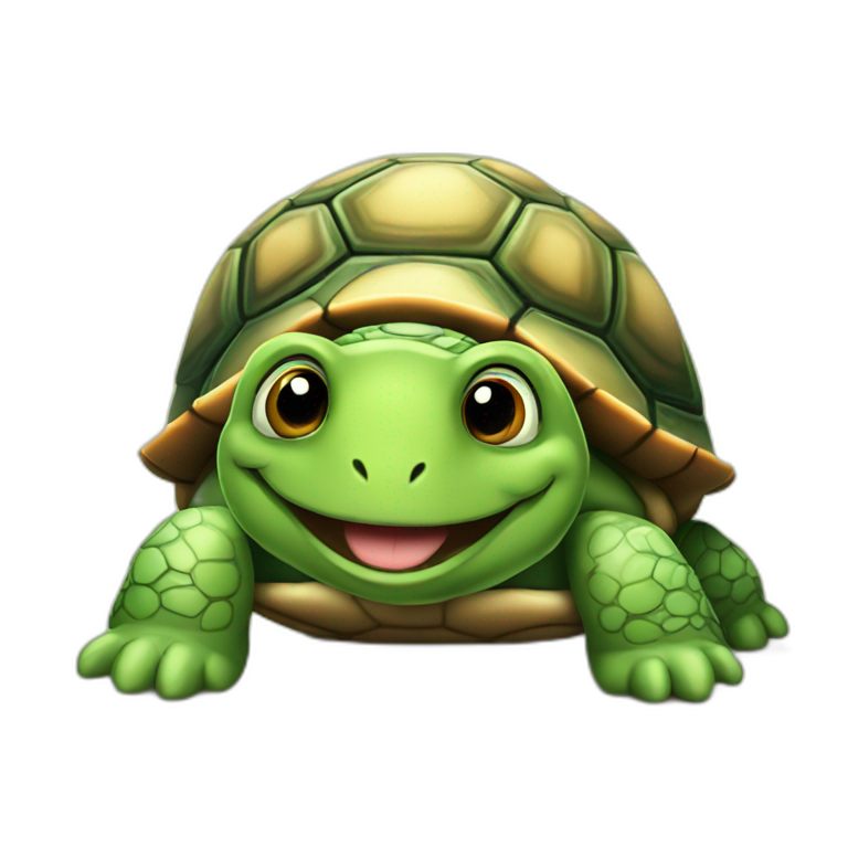 happy turtle emoji