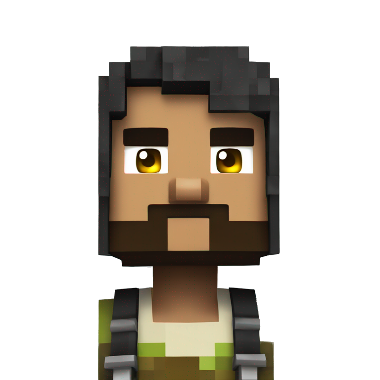 A minecraft hd character emoji