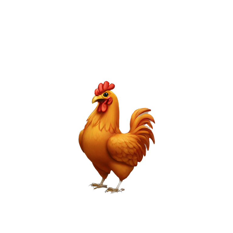 General chicken emoji