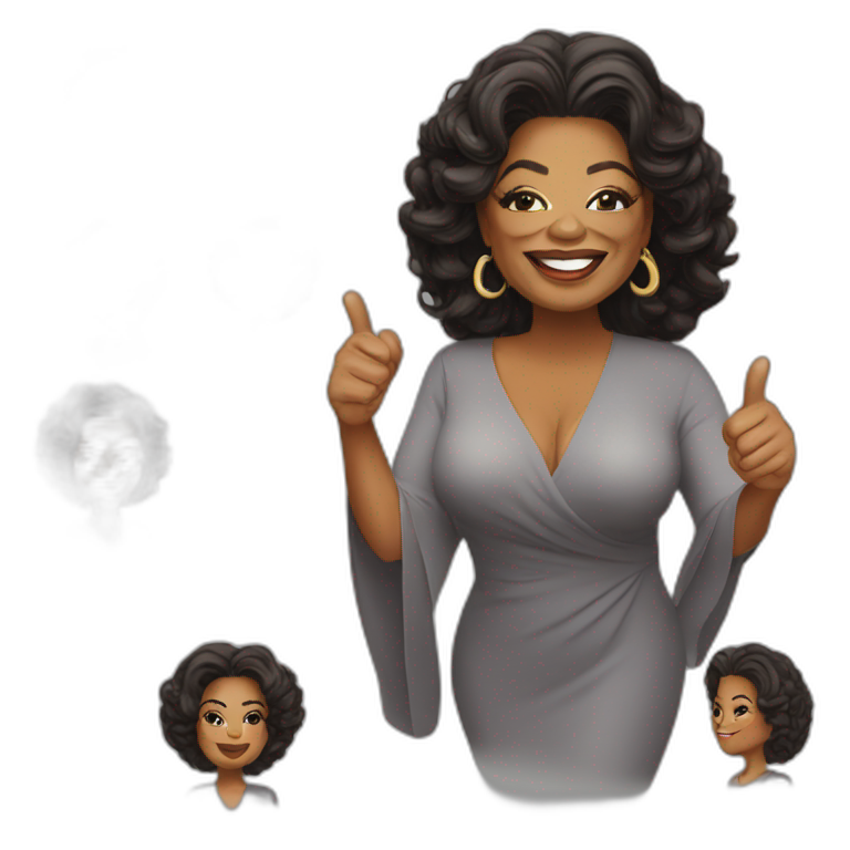 Oprah winfrey you get emoji