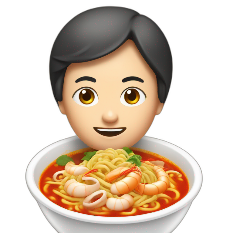 Tom yum mama noodles emoji