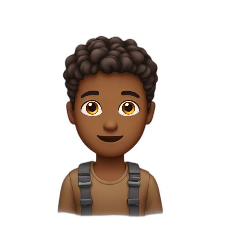 brown boy emoji