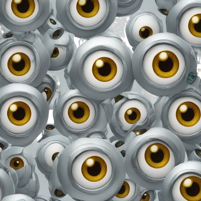 robot eyes emoji
