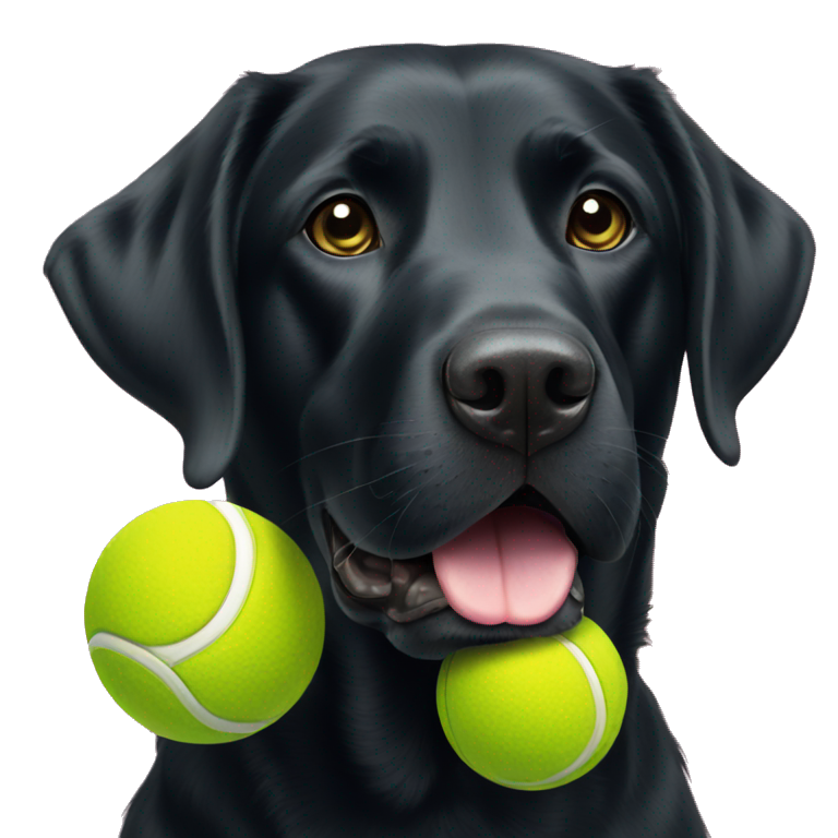 Labrador tennis ball best sale