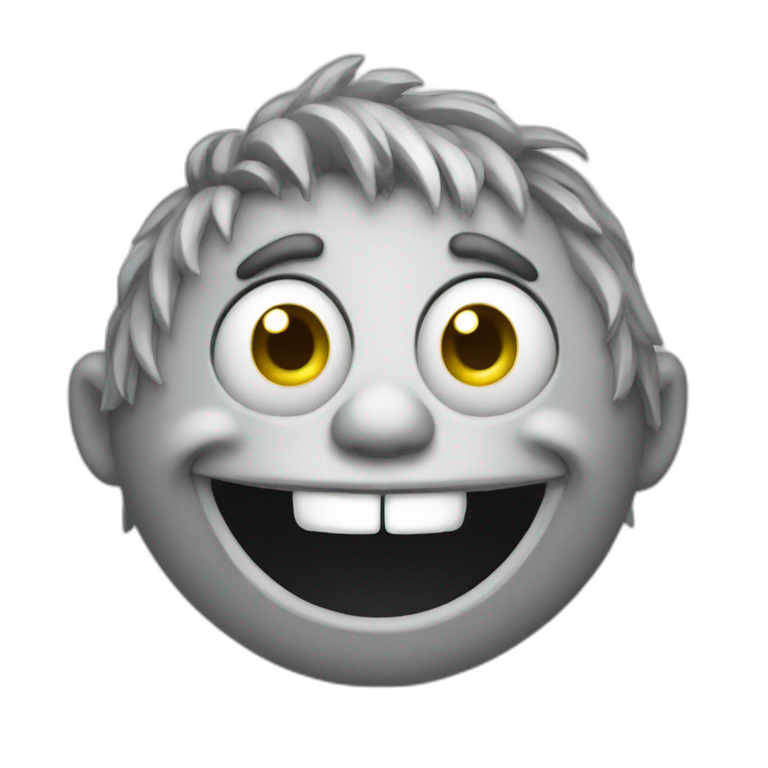 Un trollface emoji