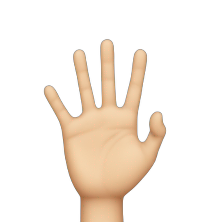 two hand emoji