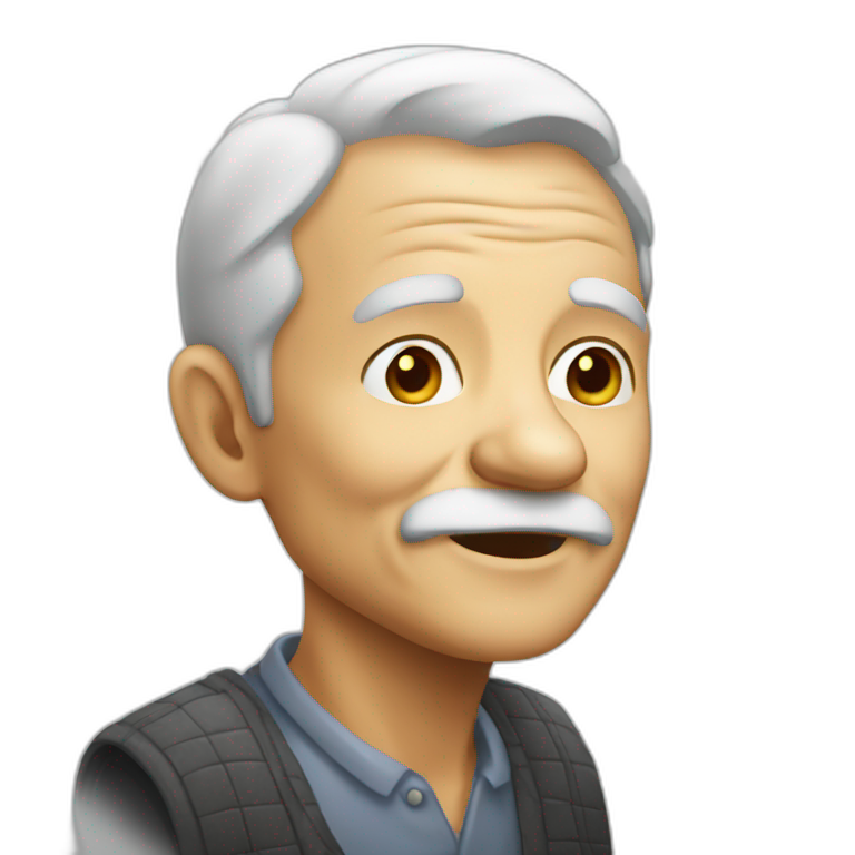 old man 100 years emoji