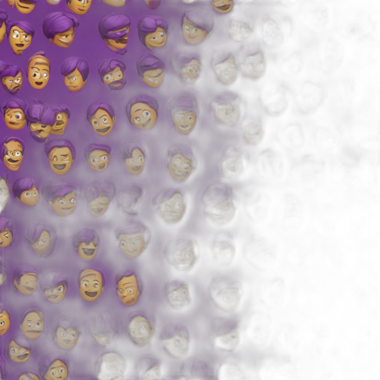 purple people emoji