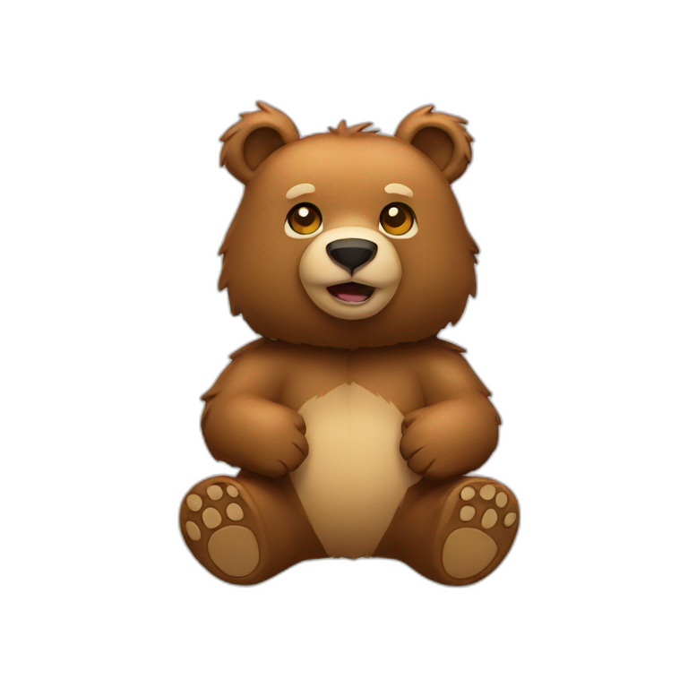 bear chain emoji