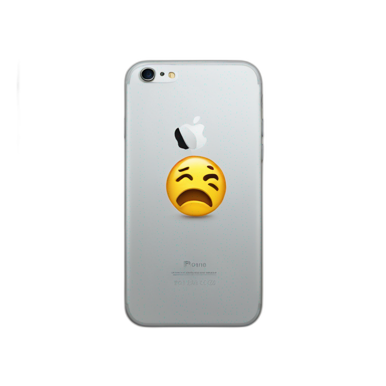 Broken iphone emoji