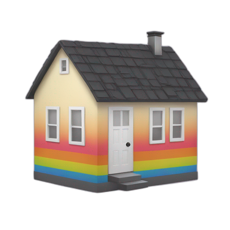 Gay home pod emoji