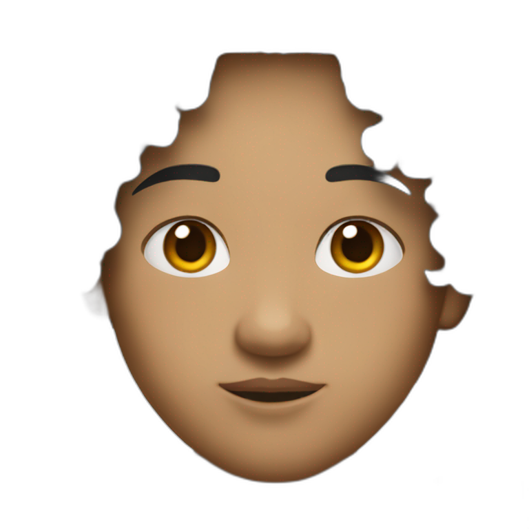 developer with mac laptop in front light skin tone and black hair emoji