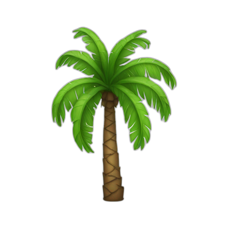 Palm tree emoji