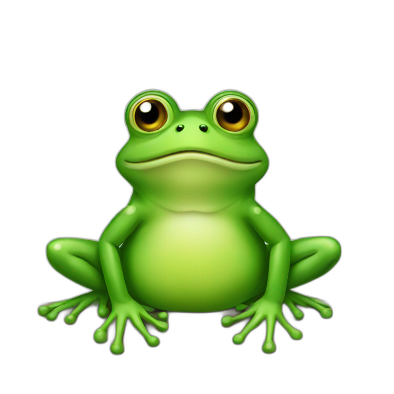 Frog-frog emoji