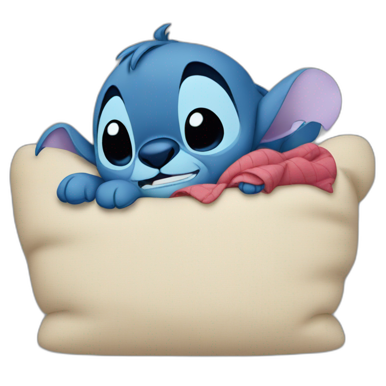 Stitch Disney sleping emoji