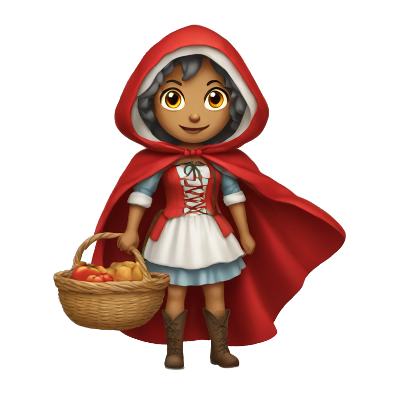 Little Red Riding Hood emoji