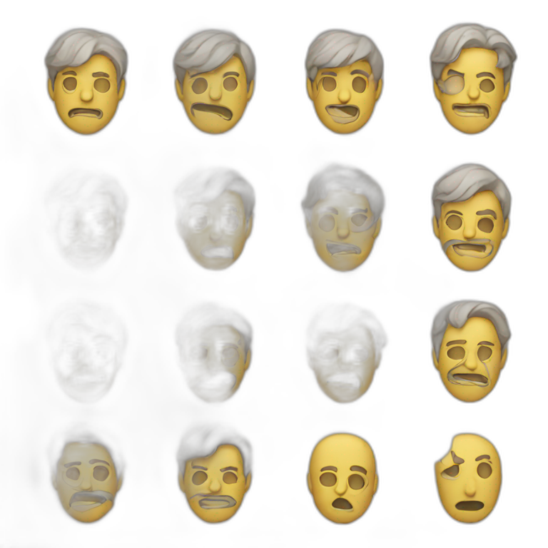 Man and mask emoji