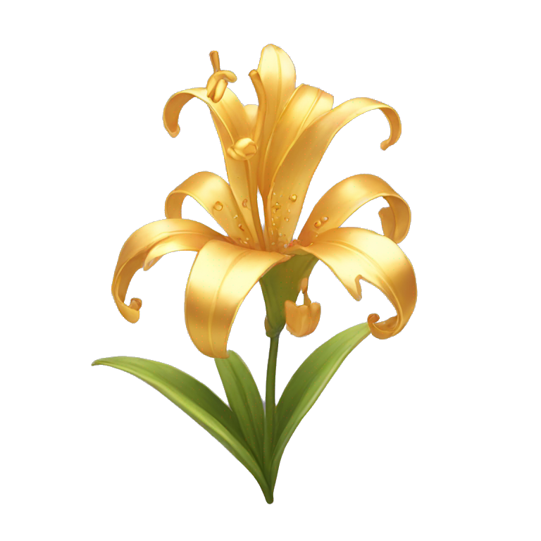 gilded lily emoji