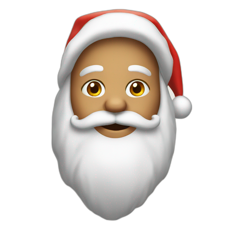 Santa emoji