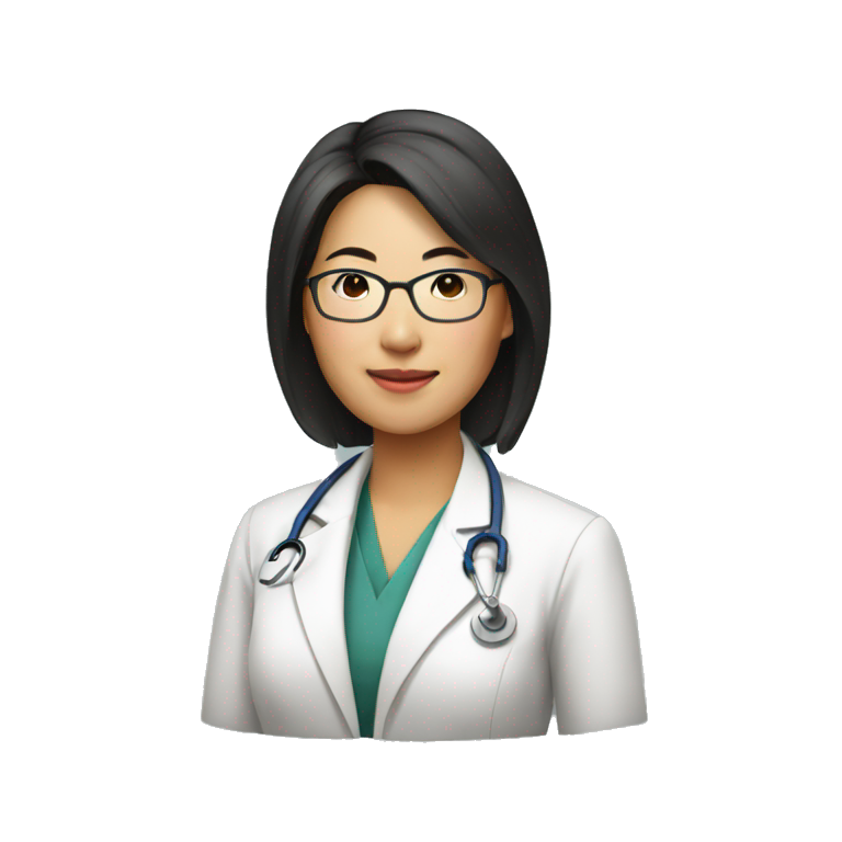 stanford physician asian woman emoji