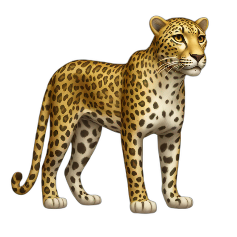 Leopard Full Body emoji