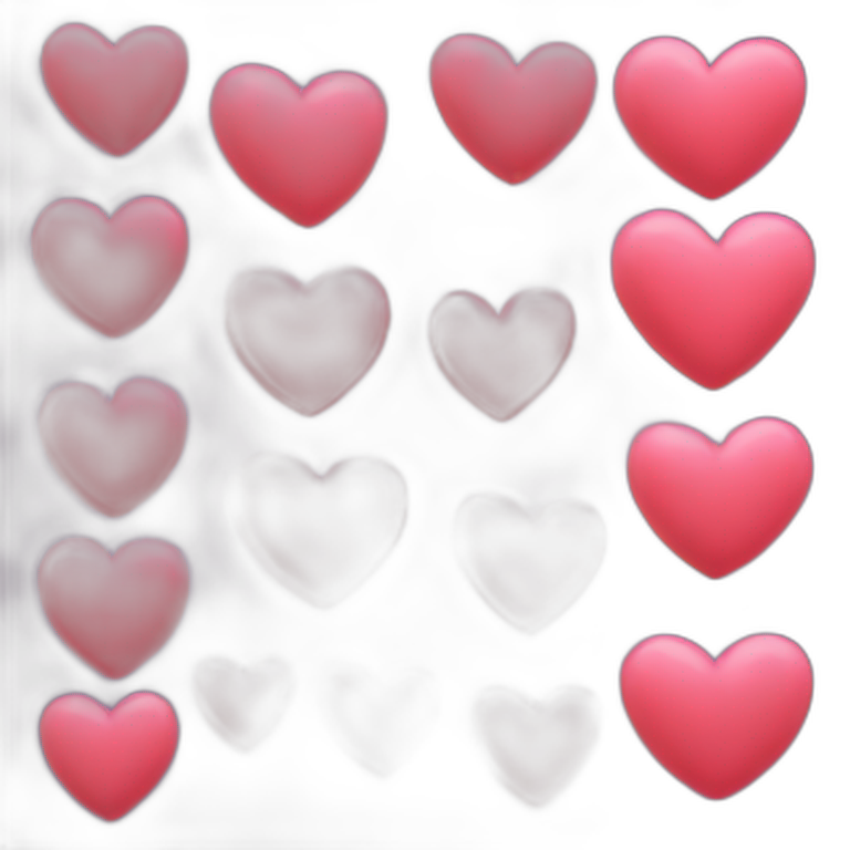 heart emoji 3d  emoji
