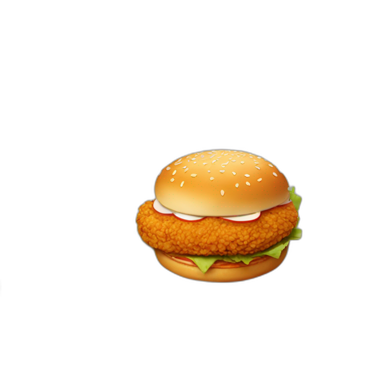 Kfc chicken burger emoji