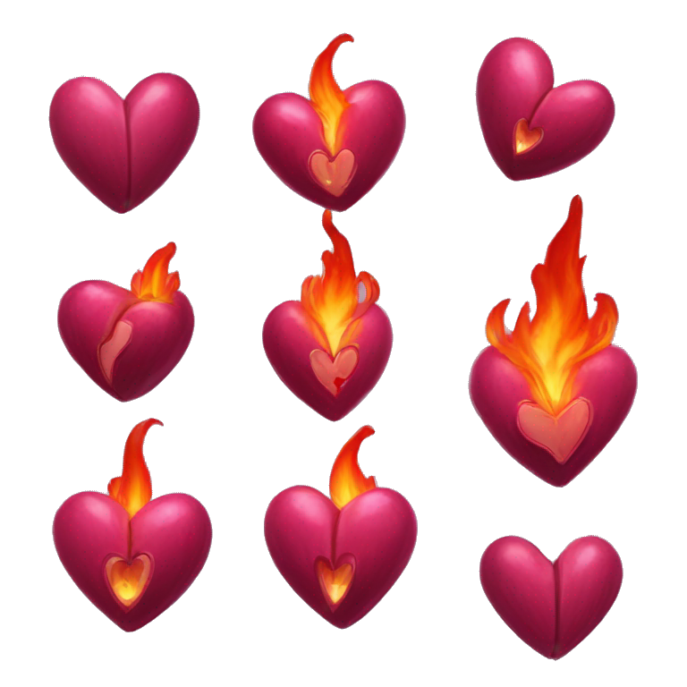 I need a bleeding heart. The fire heart is important for celebration but the bleeding heart says "I am so filled with human emotion about this that I can scarcely breathe" emoji