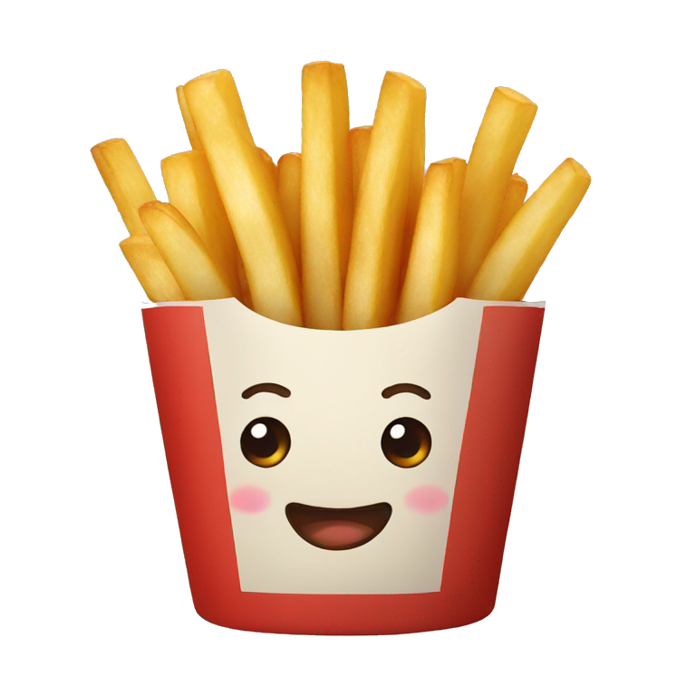 French fries emoji
