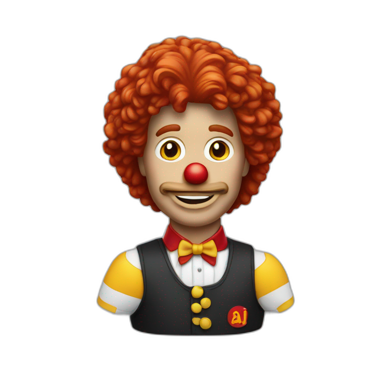 Ronald macdonald emoji