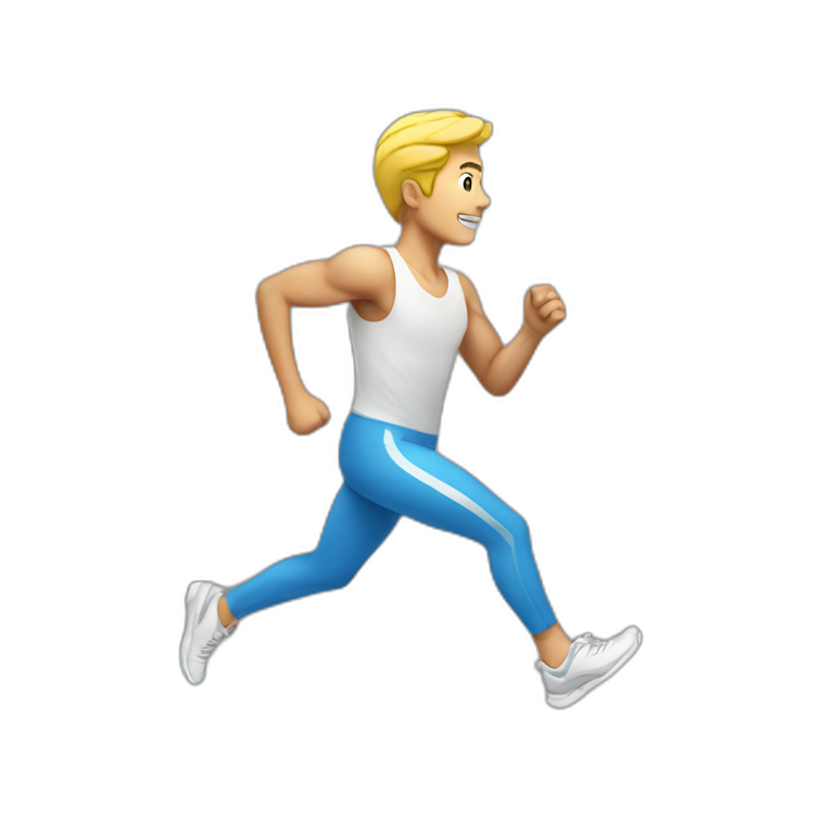 running man emoji