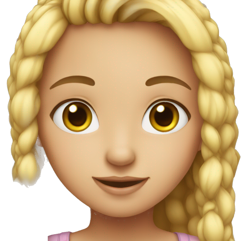 Cute girl emoji