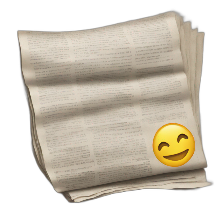 newspaper emoji