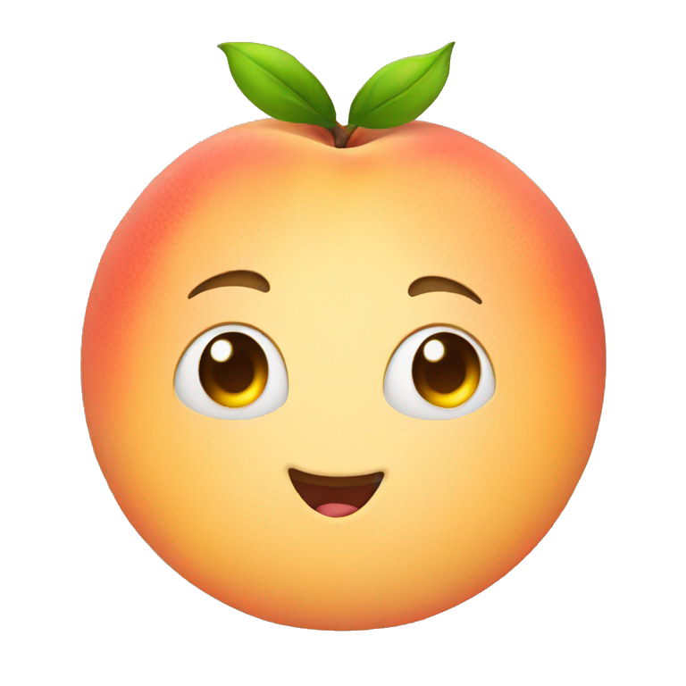 Peach  emoji