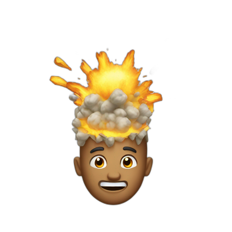 Exploding Head emoji emoji