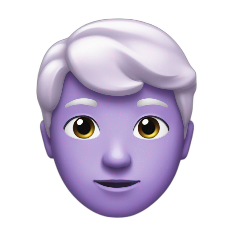 Light purple % emoji