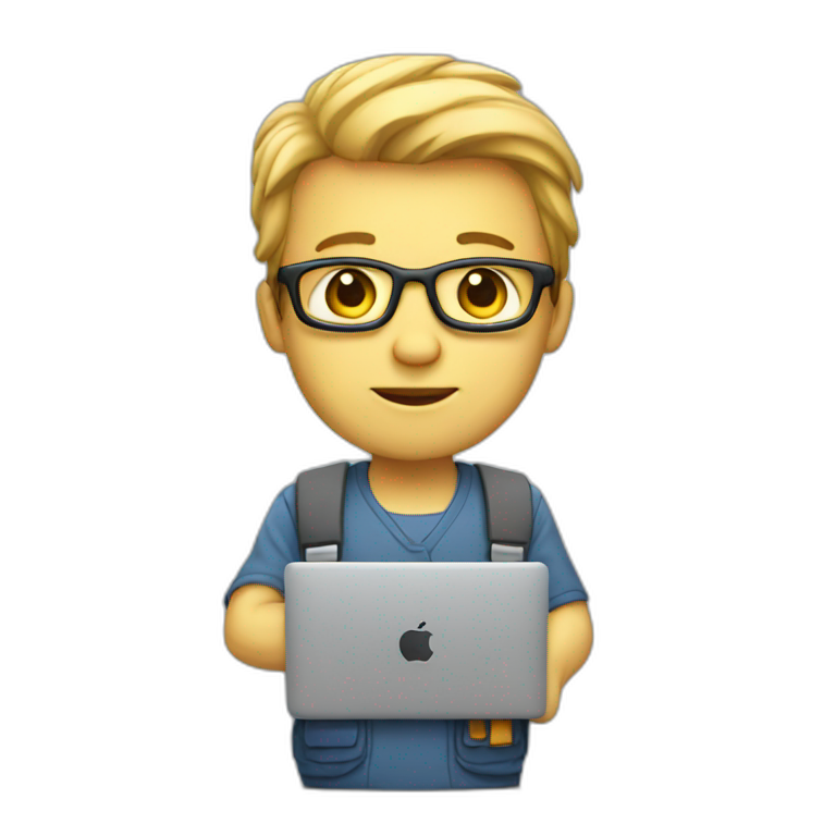 macbook engineer emoji