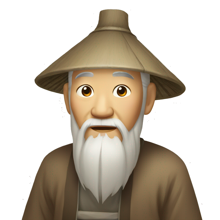 ancient Chinese old man emoji