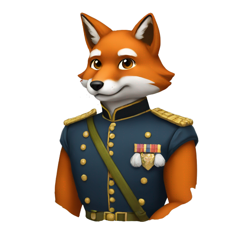 General fox emoji