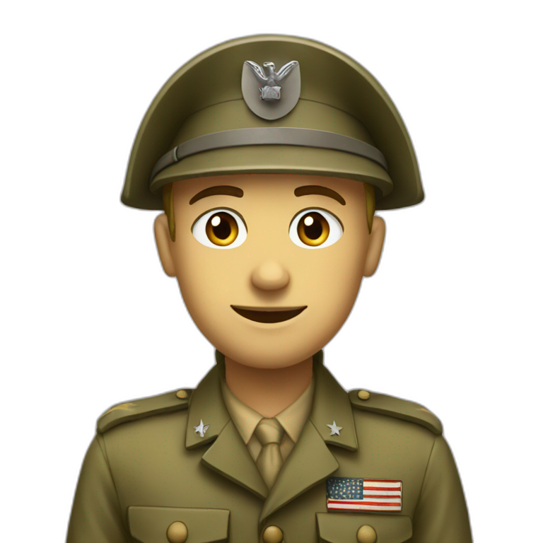 Us soldier ww2 emoji