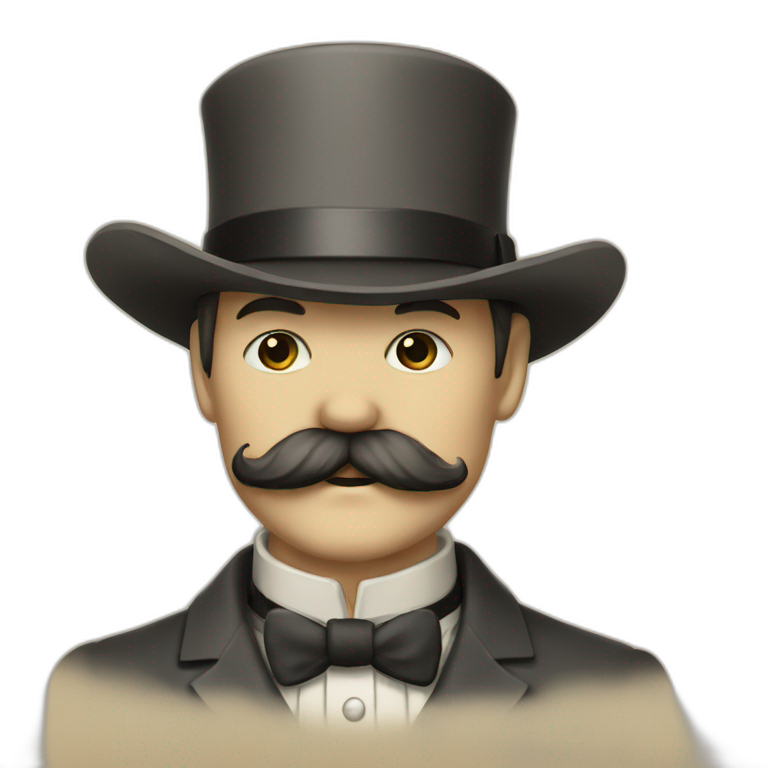 1889-1945 moustachu emoji