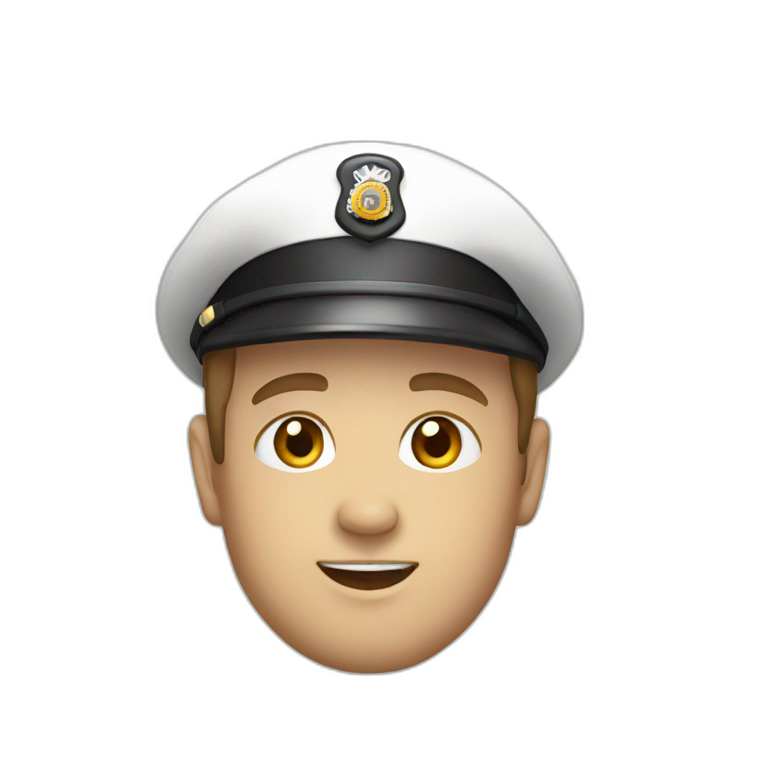 Deck officer emoji