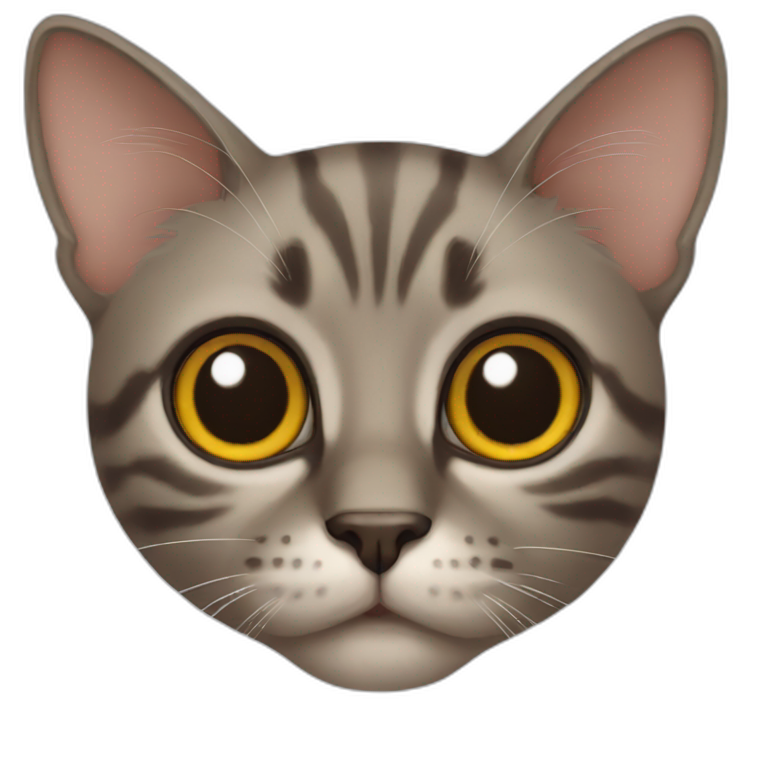 cat big eyes emoji