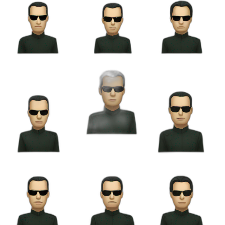 the matrix emoji