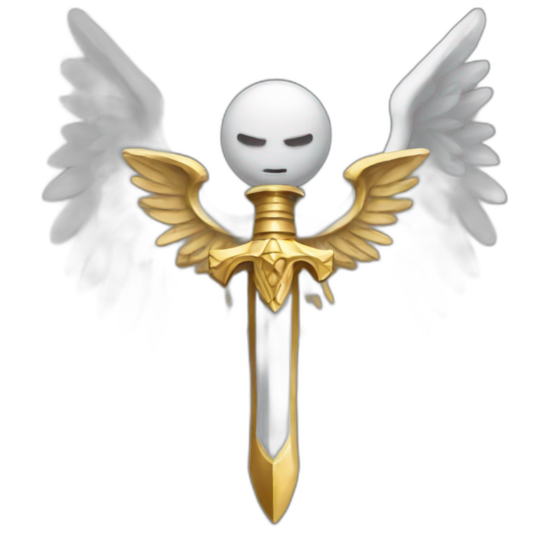 angelic weapon of absolute power emoji