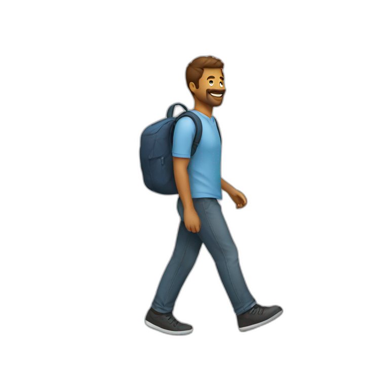 walk emoji